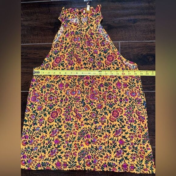 Cynthia Rowley Tunic High Neck Sleeveless Floral Size Large NWT - Picture 3 of 9